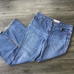 Faded Glory Women’s Stretch Straight Classic Jeans Size 14 Tall